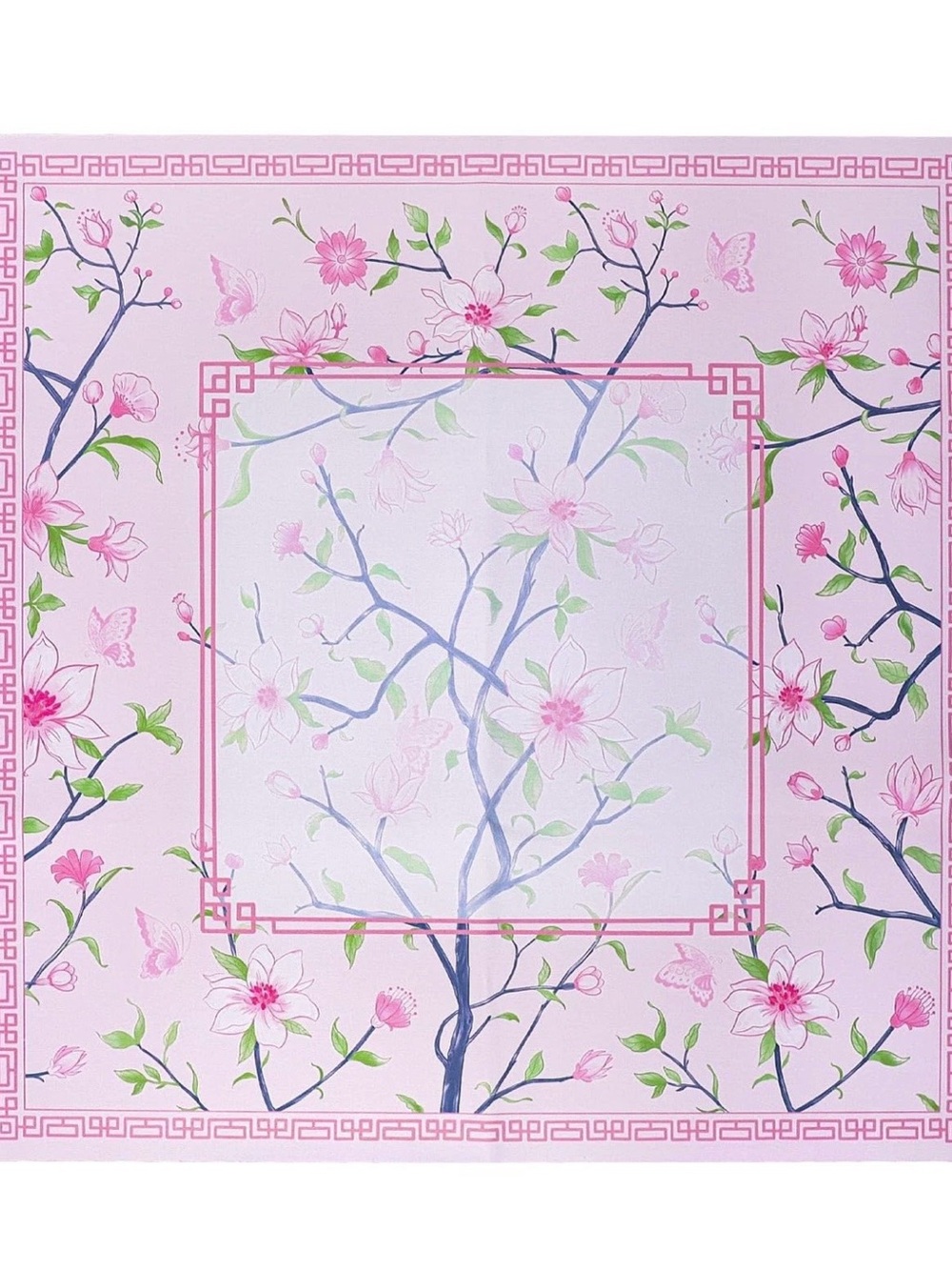 NEW Elegant Pink Floral Cherry Blossom 31.5” Mahjong Mat